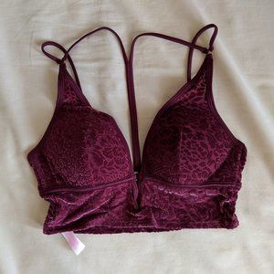 Victoria's Secret PINK Velvet Bralette